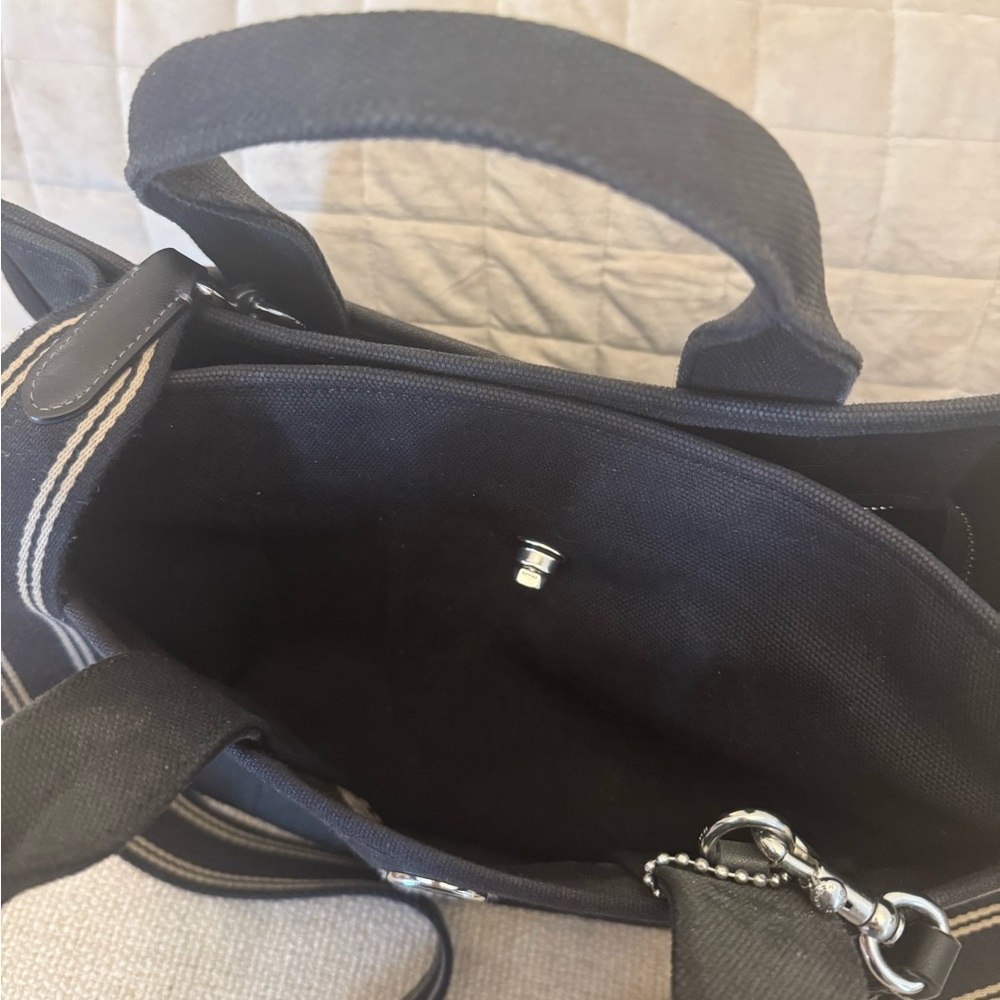 Coach Black Canvas Tote Bag - Picture 2 of 6